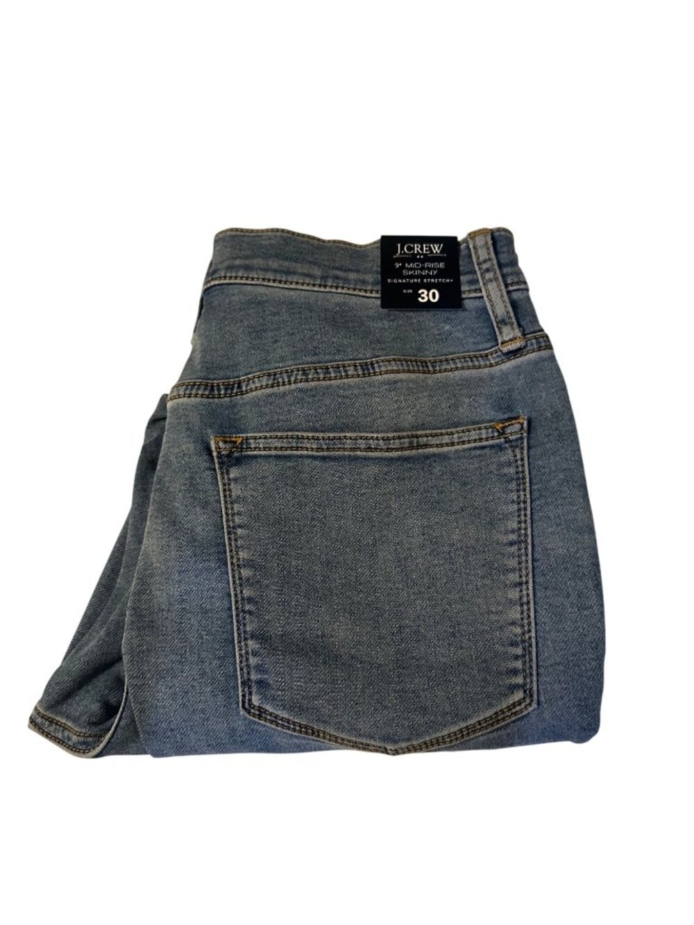 J.Crew skinny jeans versatile staple piece a classic medium indigo wash 30 NWT